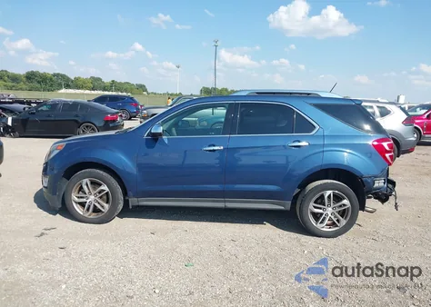 2016 Chevrolet Equinox Ltz из США, поврежденный, VIN 2GNALDEKXG6181324